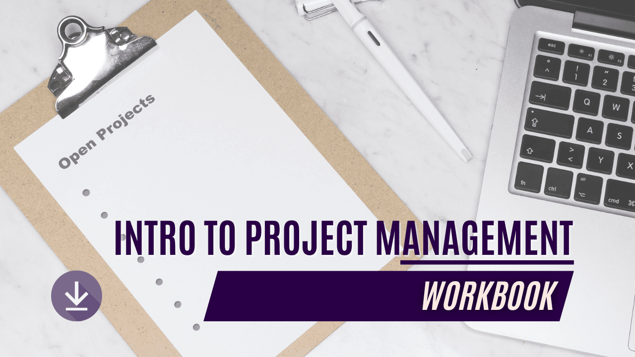 Intro to Project Management Workbook