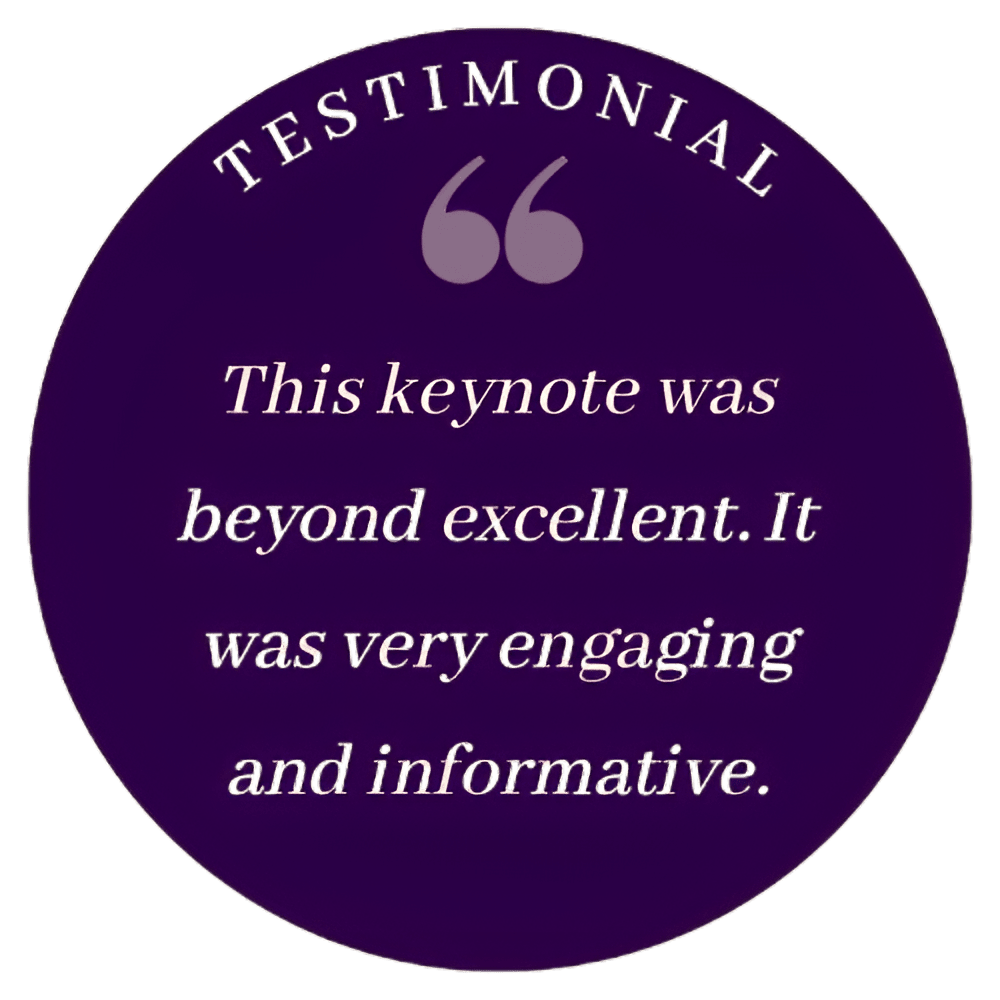 Testimonial from Jamie's productivity keynote